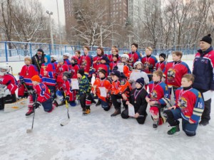 Команда Очаково-Матвеевское заняла 3 место на окружных финальных соревнованиях по хоккею!