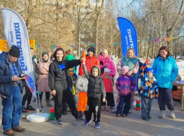 За здоровьем всей семьей! В районе Очаково-Матвеевское прошло спортивное мероприятие "Будь здоров!"